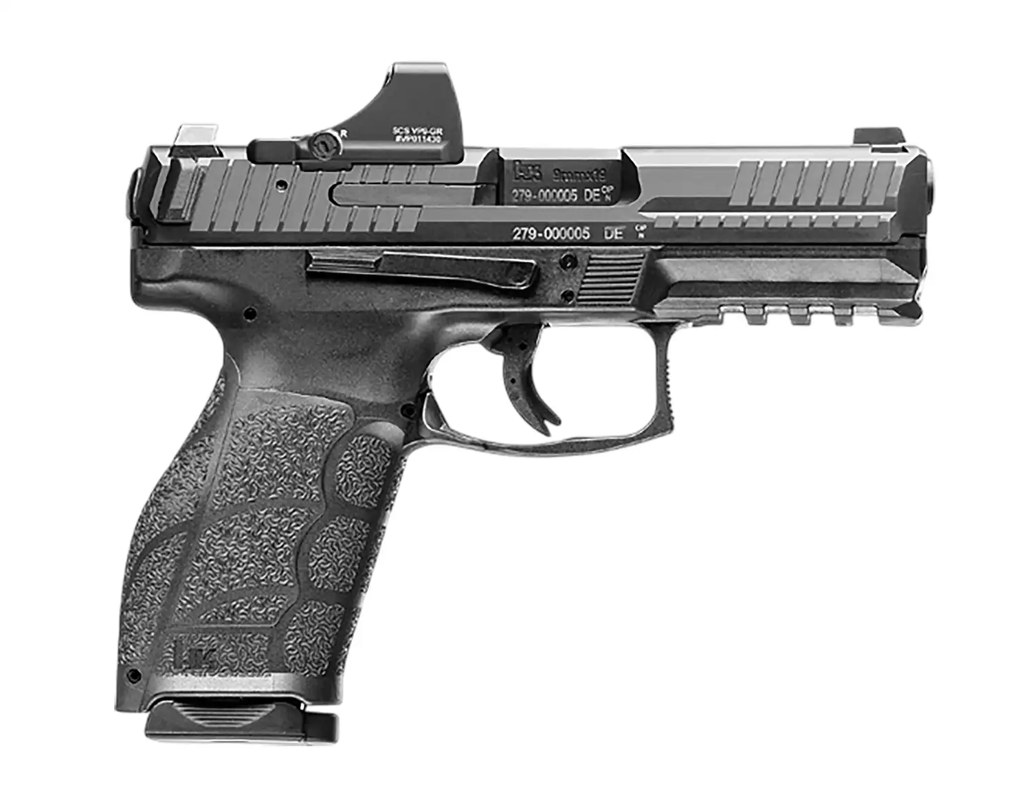 H&K VP9A1 X OE w/Holosun SCS Handgun 9mm Luger 17(1) & 20(1)rd Magazines 4 Barrel - Heckler & Koch - 9mm Luger (9x19 Parabellum)