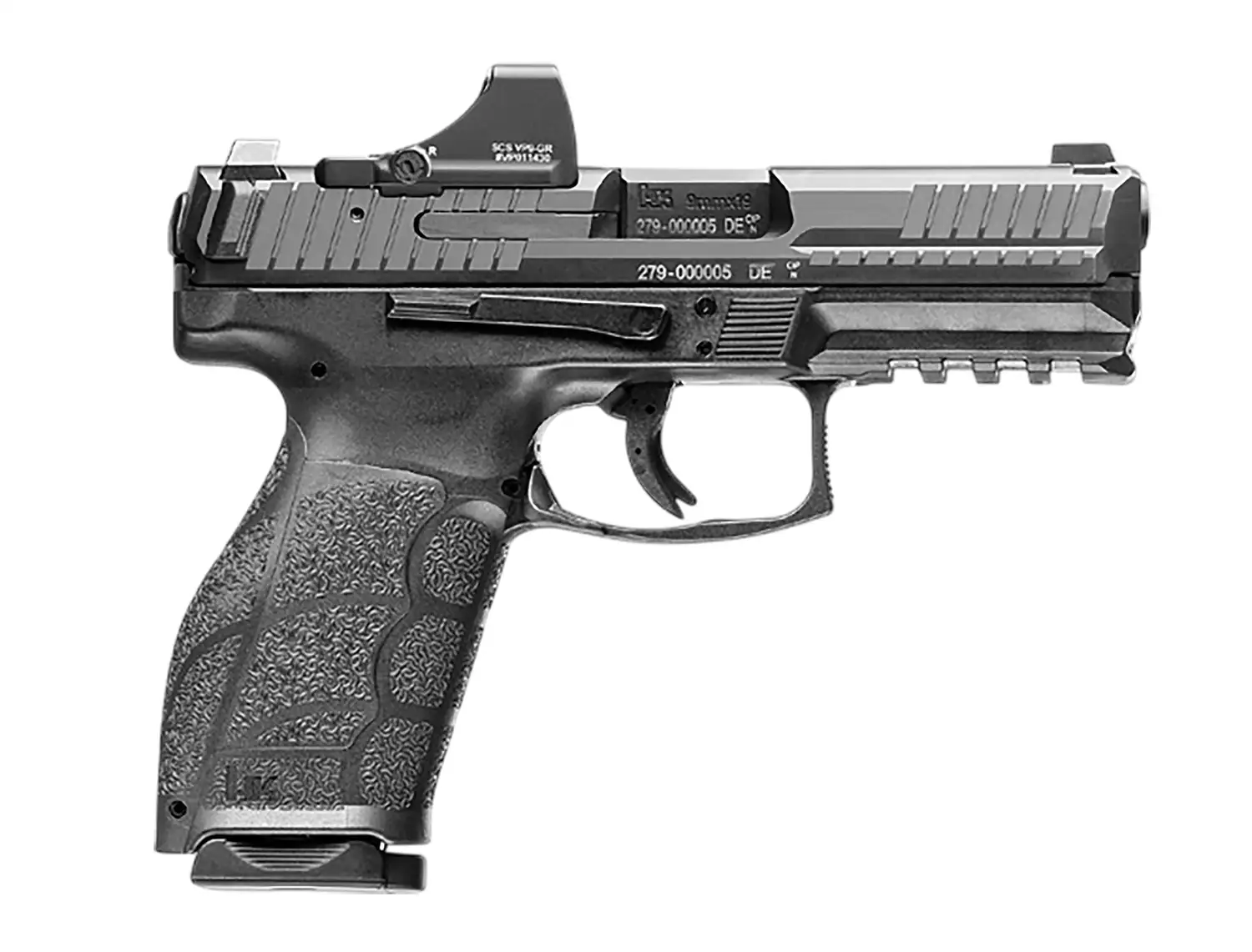 H&K VP9A1 X OE w/Holosun SCS Handgun 9mm Luger 10rd Magazines(2) 4 Barrel - Heckler & Koch