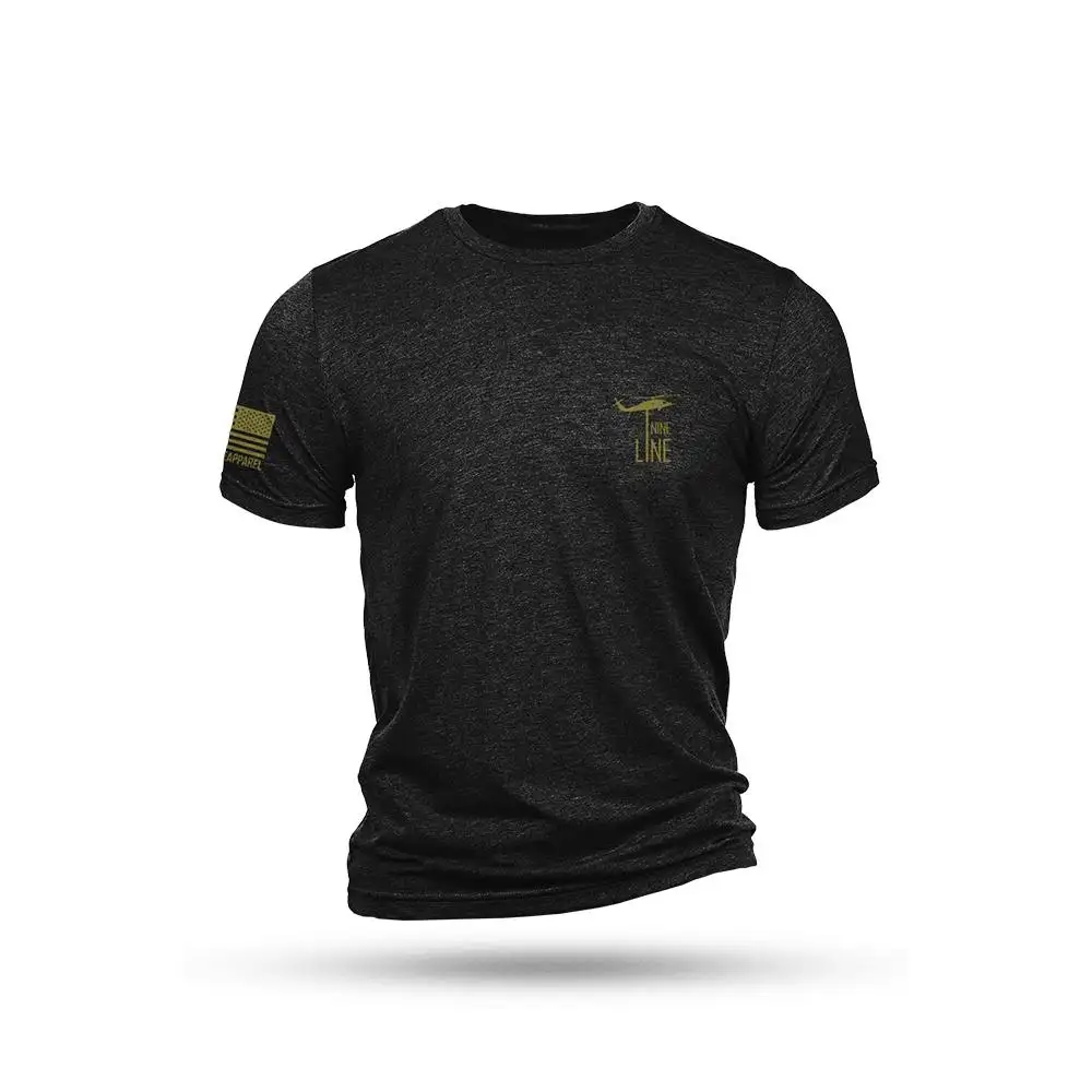 NewLine AMERCAMO-TSTRI-CHARCOALBLACKTRIBLEND-2XL - Nine Line Apparel