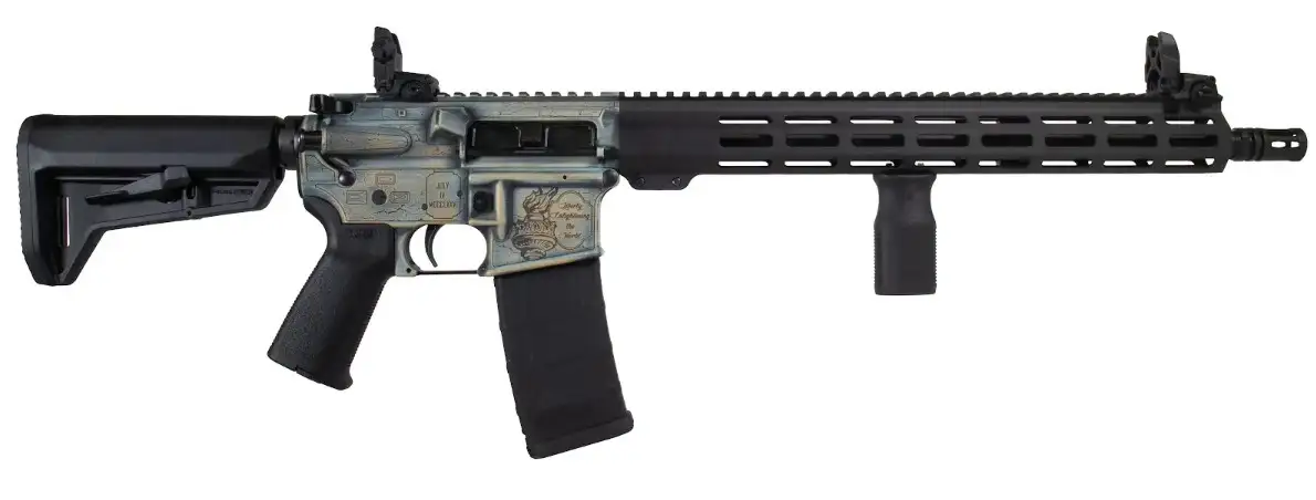 SHARK COAST LIBERTY DELUXE AR15-CA COMPLIANT 5.56 10RD 300-130-1000-24CC - Shark Coast