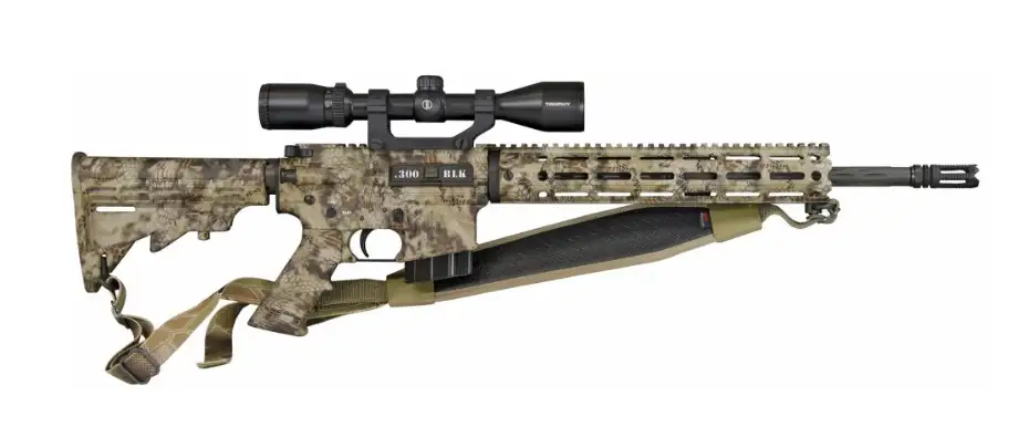 YHM HUNT READY CAMO CARBINE 5.56MM 1:8 TWIST HRC-160-8 - Yankee Hill