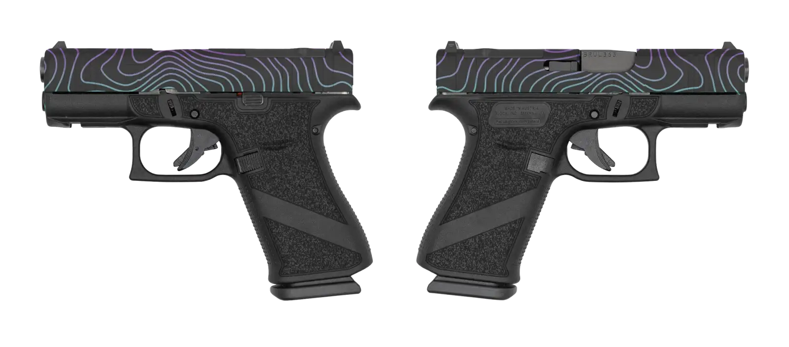 GLOCK 43X MOS TOPO 9MM PISTOL 3.39