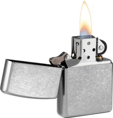 ZIPPO WINDPROOF LIGHTER STREET CHROME - Red Team Armory