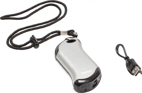 ZIPPO HEATBANK 9S PRO RECHARGEABLE HAND WARMER SILVR - Red Team Armory