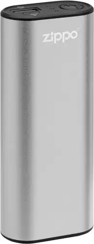 ZIPPO HEATBANK 6 RECHARGEABLE HAND WARMER SILVER - Red Team Armory