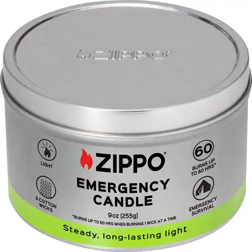 ZIPPO EMERGENCY CANDLE | DTS TACTICAL