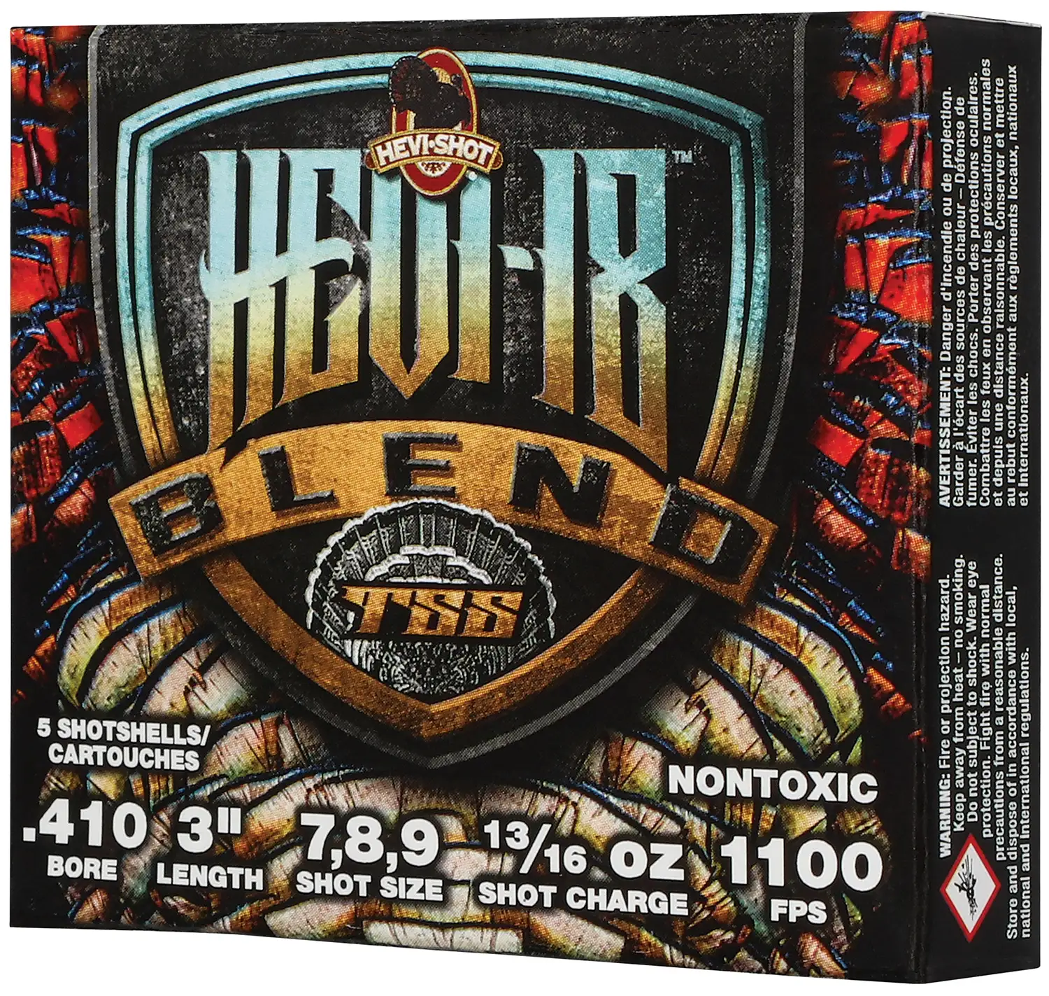 HEVI HS1079 18BLND TSS 410 3 13/16 #7,8,9 - Hevishot