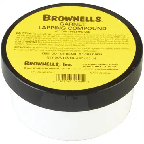 GARNET LAPPING COMPOUNDS | BattleHawk Armory