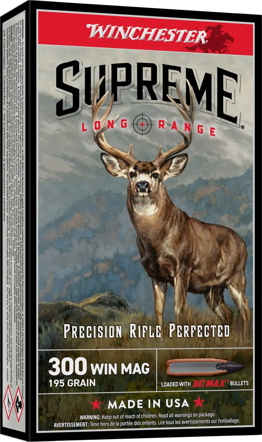 CHESTER 300 WIN MAG 195 GR BC MAX 20RD/BX 10BX/CS Ammo
