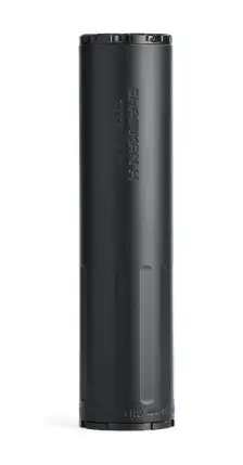 BOSS CHAIRMAN TIK - 5/8-24 - VENTED END CAP 7.62 COMPACT LIGHT WEIGHT DUTY RATED SILENCER TITANIUM CORE VENTED END CAP GAS BLOWBACK ACTION (TRADITIONAL AR-15 AND SIMILAR) CK-15060-762-TI-58-VE-BLK - B O S S SUPPRESSORS