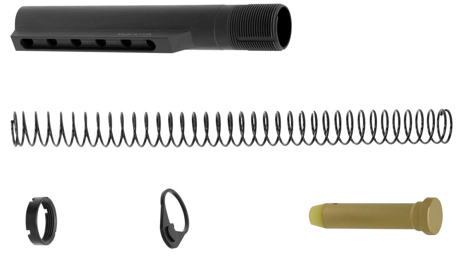 UTG Pro TLU001KIT Receiver Extension Kit MilSpec AR15 6 position