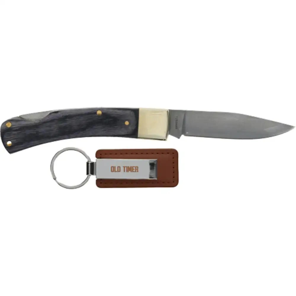 OLD TIMER KNIFE LOCKBACK FOLDR & KEYCHAIN COMBO PROMO Q3 26'< - Old Timer