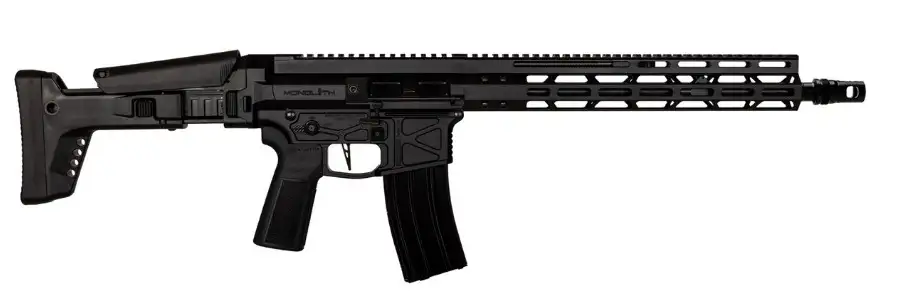 GO MONOLITH RIFLE 5.56 16IN BARREL 1/7 TWIST MONOLITH BARREL TAPER LOCK MUT BRAKE WITH B5 GRIP AND UFS - Global Ordnance