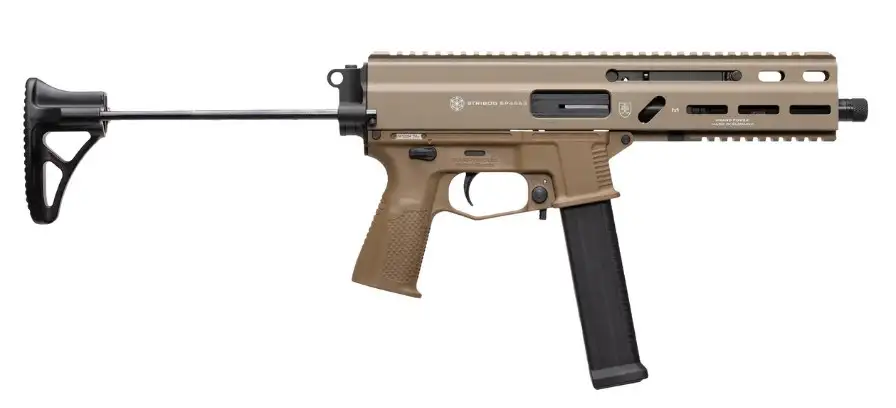GRAND POWER STRIBOG SP45A3 .45 ACP 8IN BARRELSBR PDW FDE - Grand Power