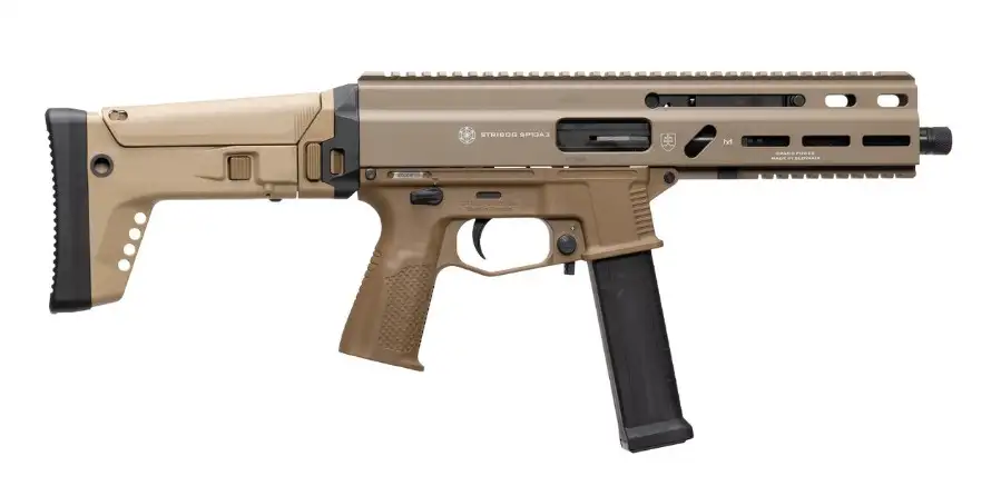 GRAND POWER STRIBOG SP10A3 10MM 8IN BARRELSBR ENHANCED FDE - Grand Power