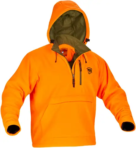 ARCTIC SHIELD BARRICADE FLEECE PULLOVER BLAZE ORANGE X-LARGE - Arctic Shield