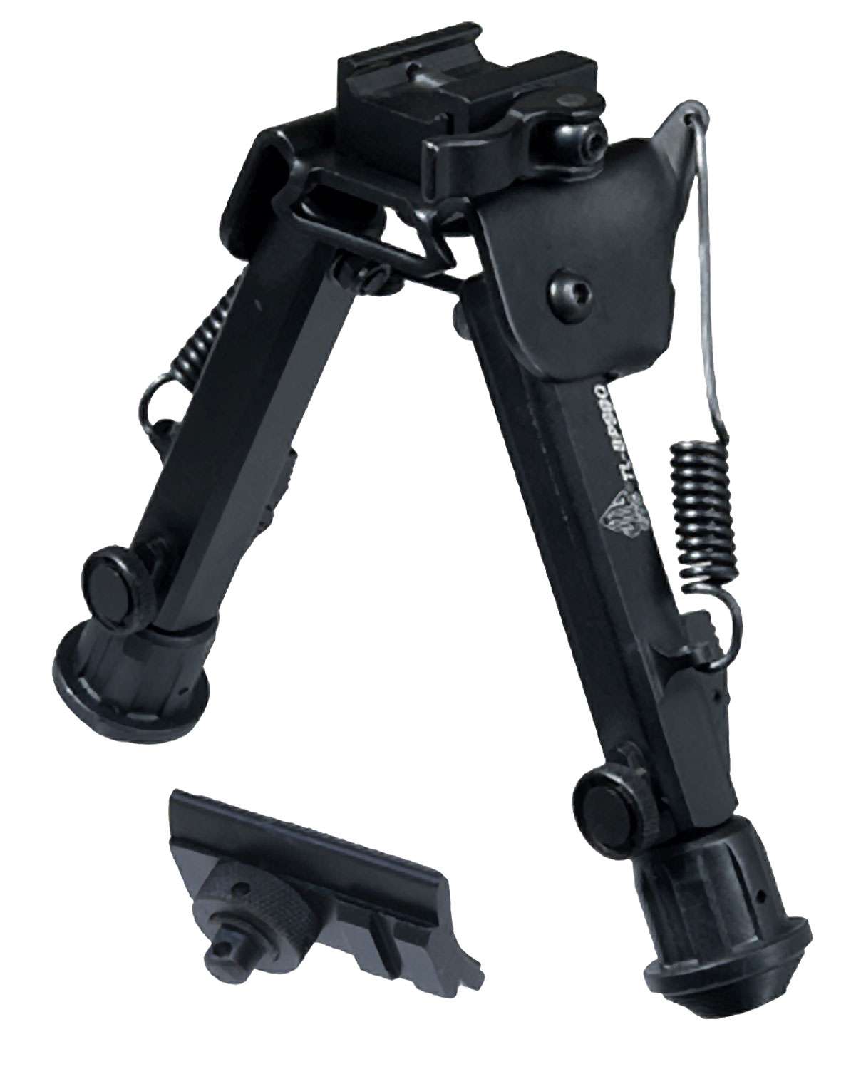 UTG TLBP98Q Super Duty Bipod with QD Lever Mount Black Metal 68.5