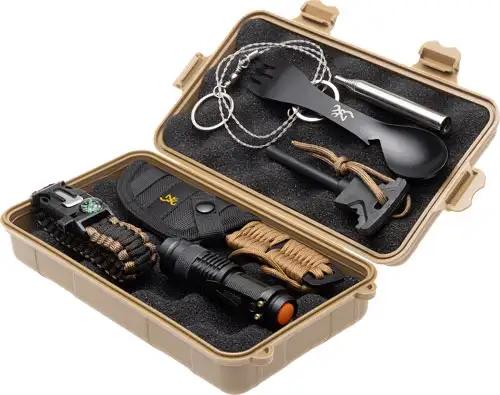 BROWNING OUTDOOR COMBO WITH WATERPROOF STORAGE CASE* - Browning