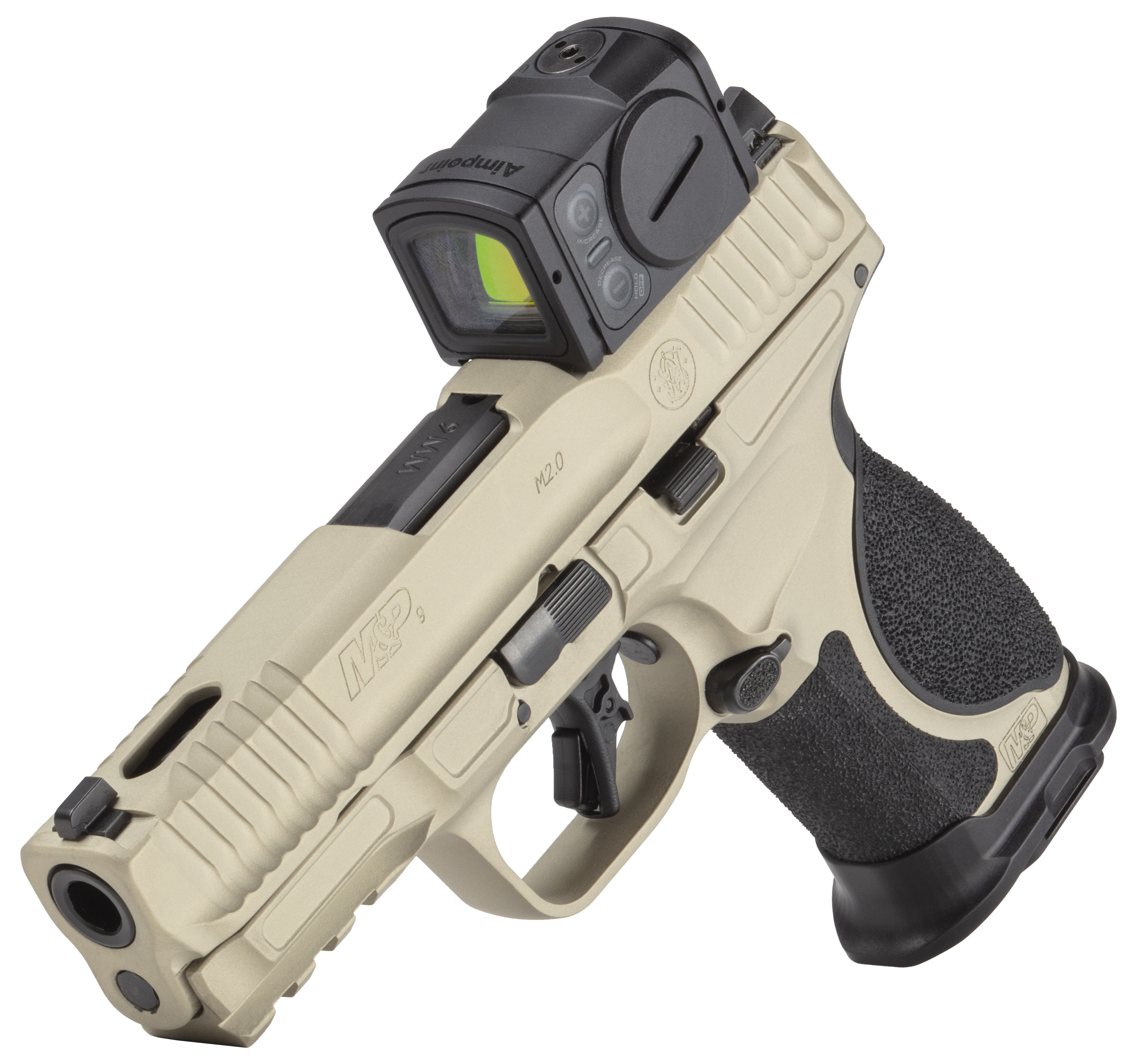 Smith & Wesson M&P 2.0 Metal Compact Series VI 9mm 4" Champagne with ACRO-img-0