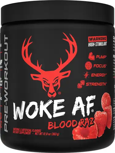 Bucked Up Woke AF Pre Workout Blood Raz