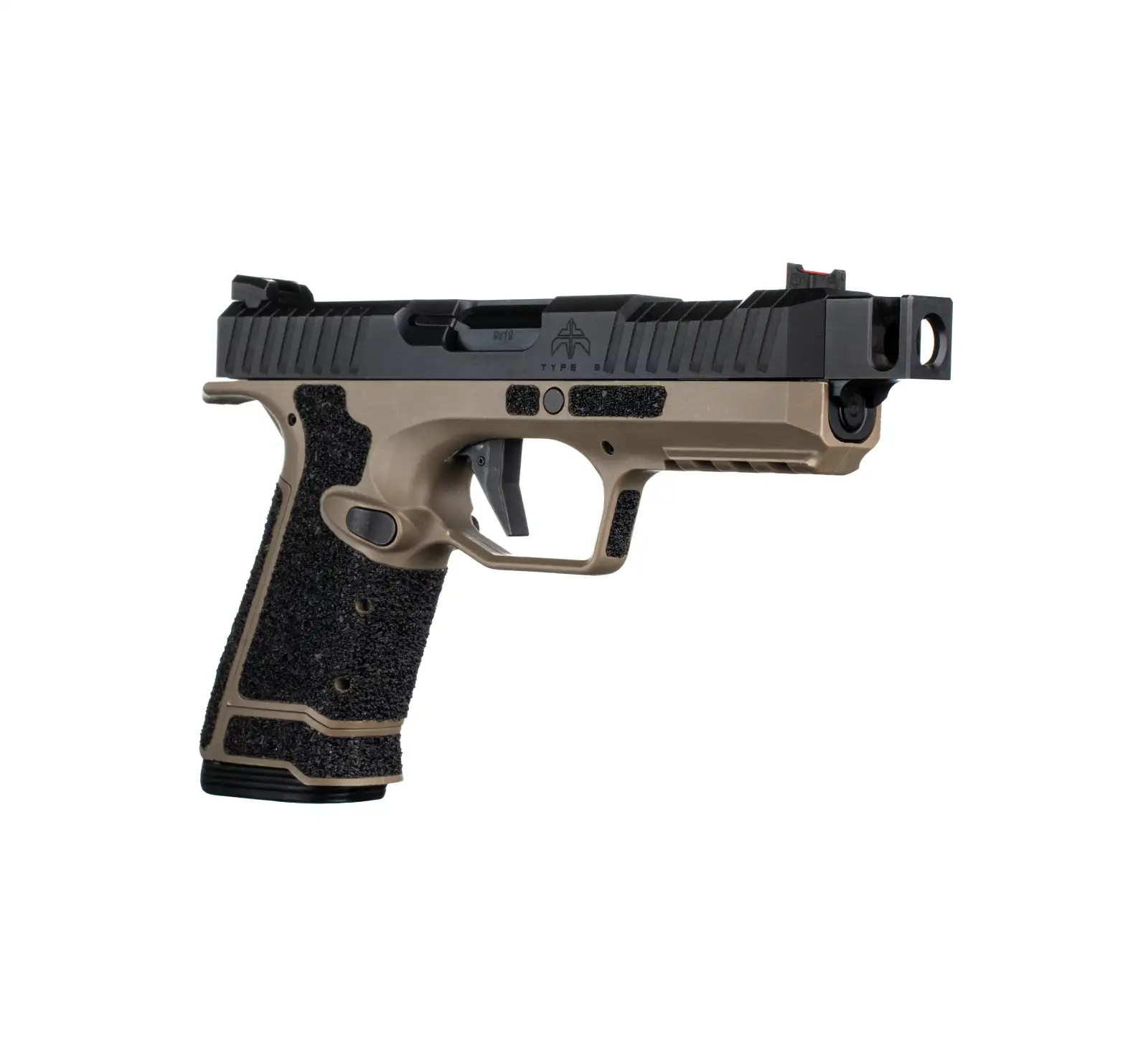 Beautifica Rmsc Type-B - Black slide and frame - RMSc optic cut - With Threaded Barrel ...