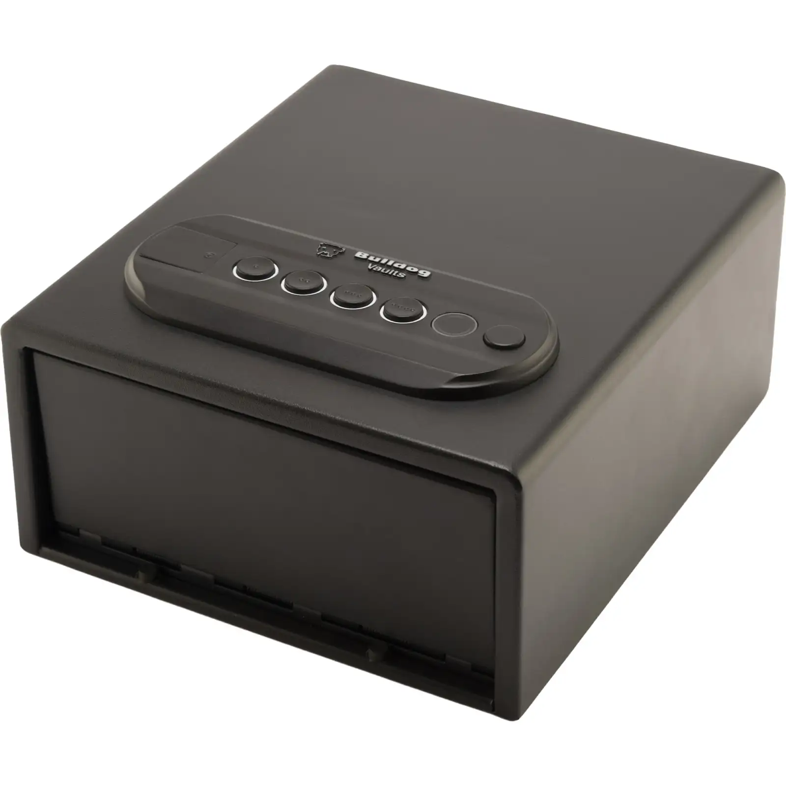 Bulldog Cases Single Pistol Vault 11"x8"x5" Trio Lock-Key LED Code and