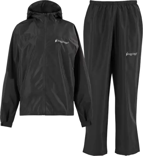 FROGG TOGGS MEN'S VAPOR RAIN SUIT BLACK XL/2X - Frogg Toggs