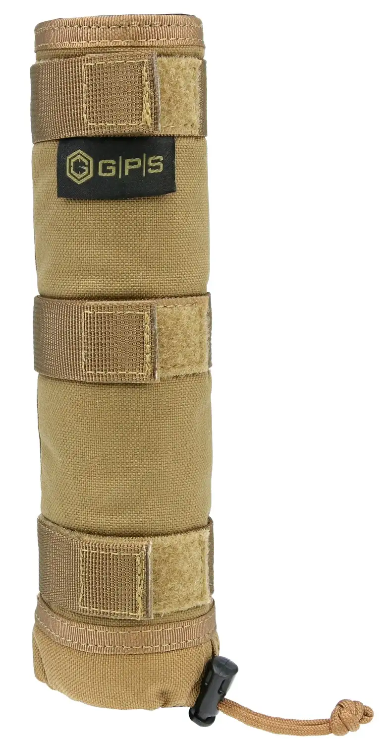 GPS TACTICAL SUPPRESSOR COVER 8.5 IN TAN HR INNER LINER 850 DEGREES ( 6 PER CASE )
