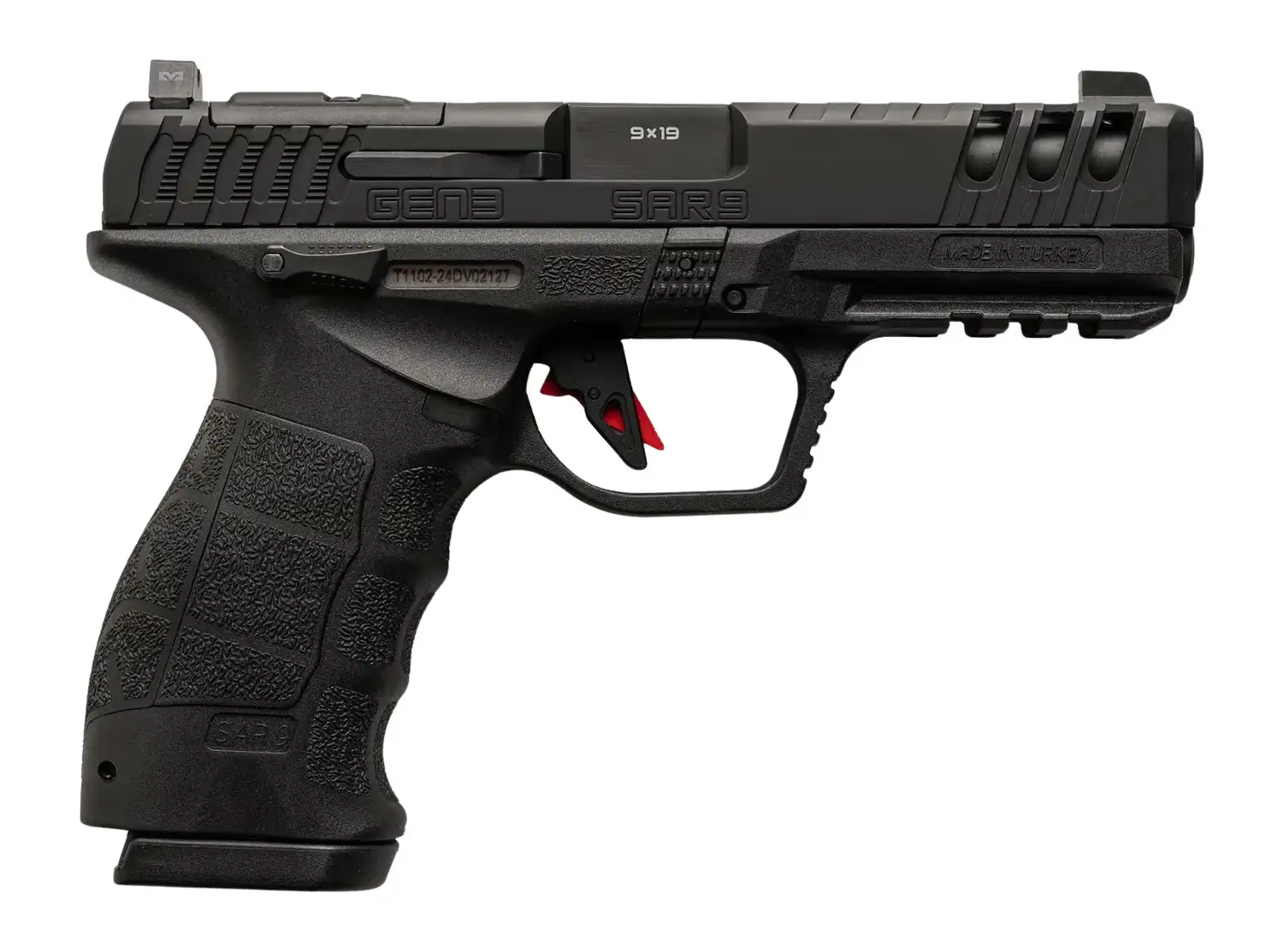 SAR USA SAR9G3BL10 SAR9 9MM 10+10 BLK