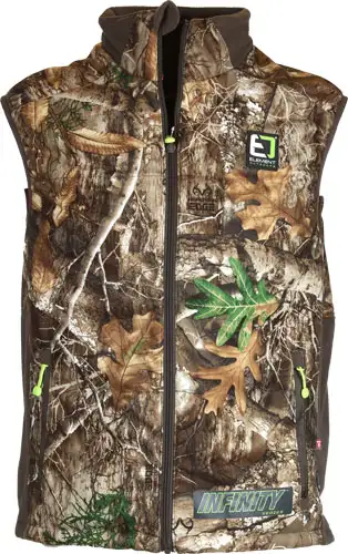 ELEMENT OUTDOORS VEST INFINITY HEAVY WEIGHT RT-EDGE LARGE - Element Outdoors