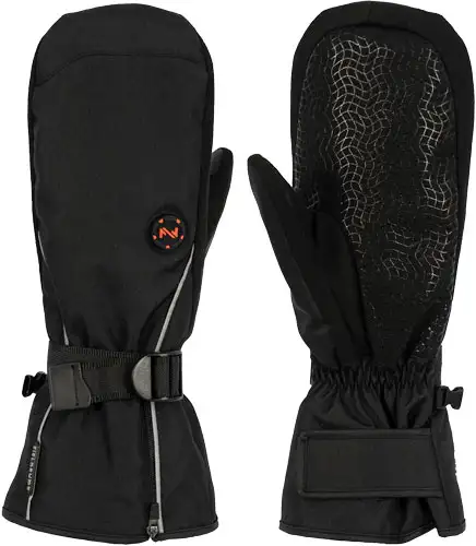 MOBILE WARMING UNISEX STORM HEATED MITTEN BLACK X-LARGE - Mobile Warming