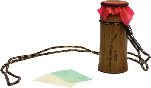 PITTMAN GAME CALLS BLK WALNUT LBD TUBE TURKEY CALL W/3 REEDS - Pittman Game Calls