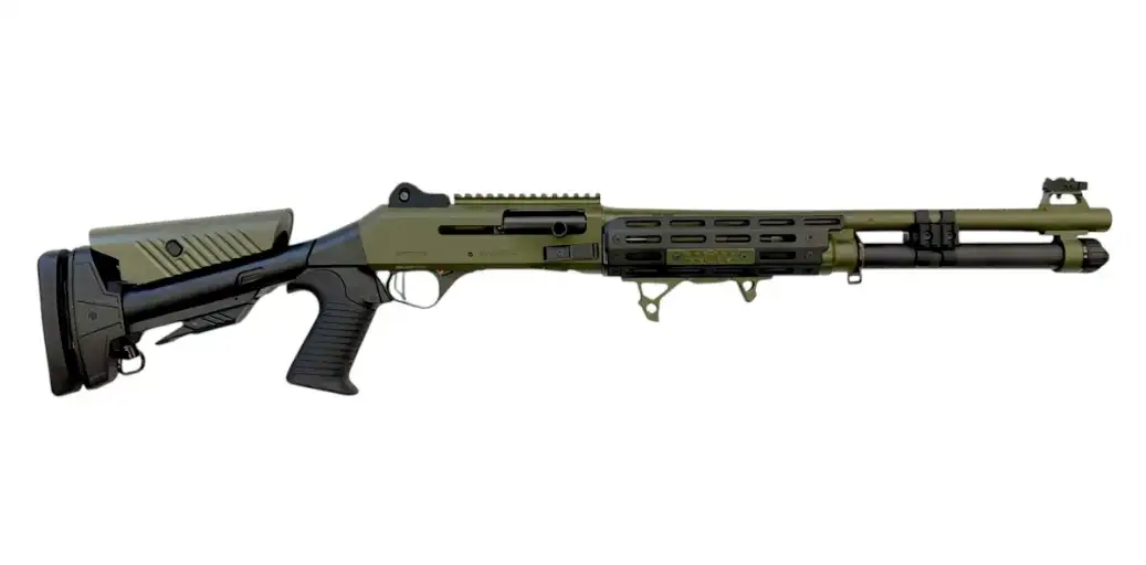 ORTHOS RAIDER S4 SGA 12GA 18.5 IN PORTED BBL MLOK HG ODG PIN STOCK BENELLI CHOKE ( NY COMP ) - Orthos