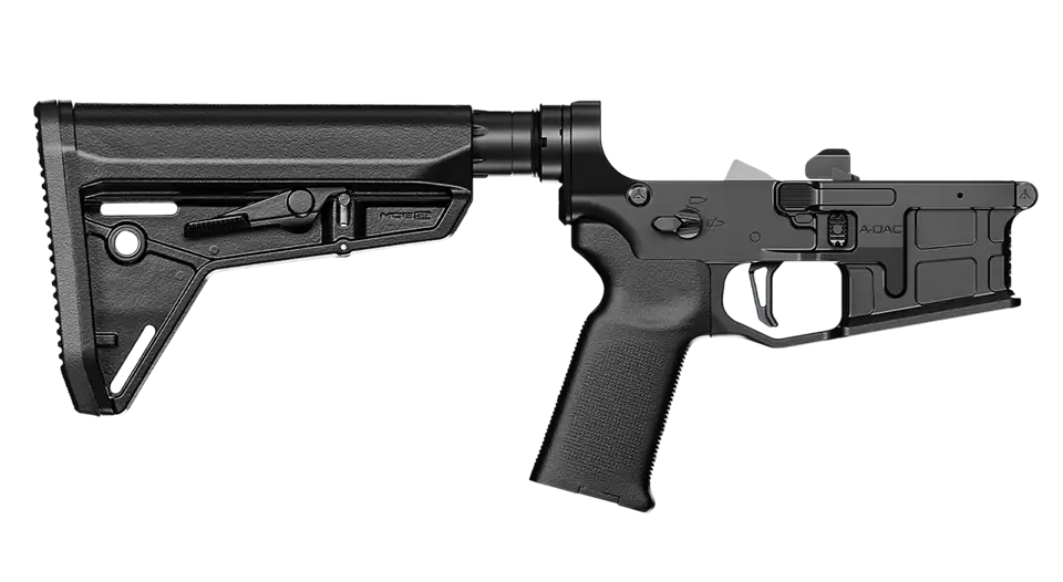 RADIAN MODEL 1 - COMPLETE LOWER RECEIVER - A-DAC 15 - RIFLE CBX TRIGGER RADIAN BLK - Radian Weapons