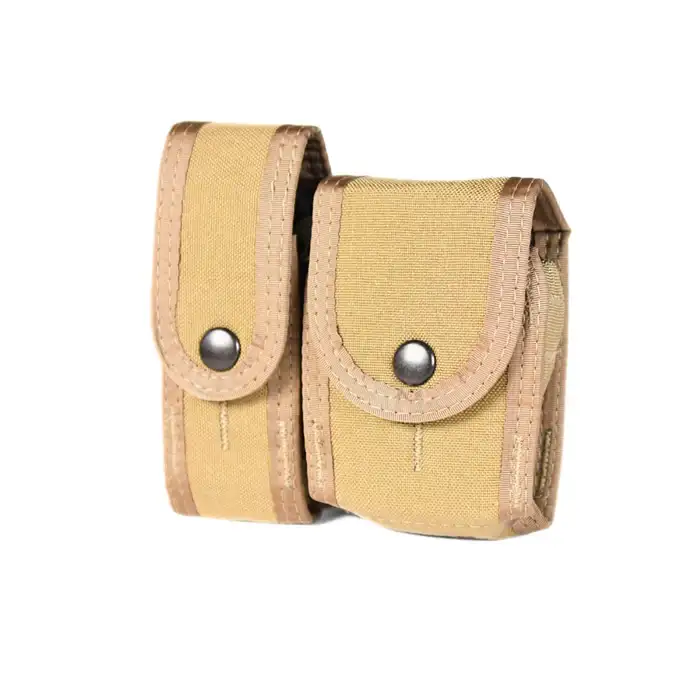 HIGH SPEED GEAR THE DUTY LEO TACO COVERED MOLLE MOUNT HOLD MOST PISTOL MAGS AND HANDCUFFS -COYOTE - High Speed Gear