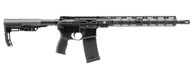 Bersa BAR15 5.56 NATO 16in Rifle with M-LOK Rail and MFT Furniture (Black)
