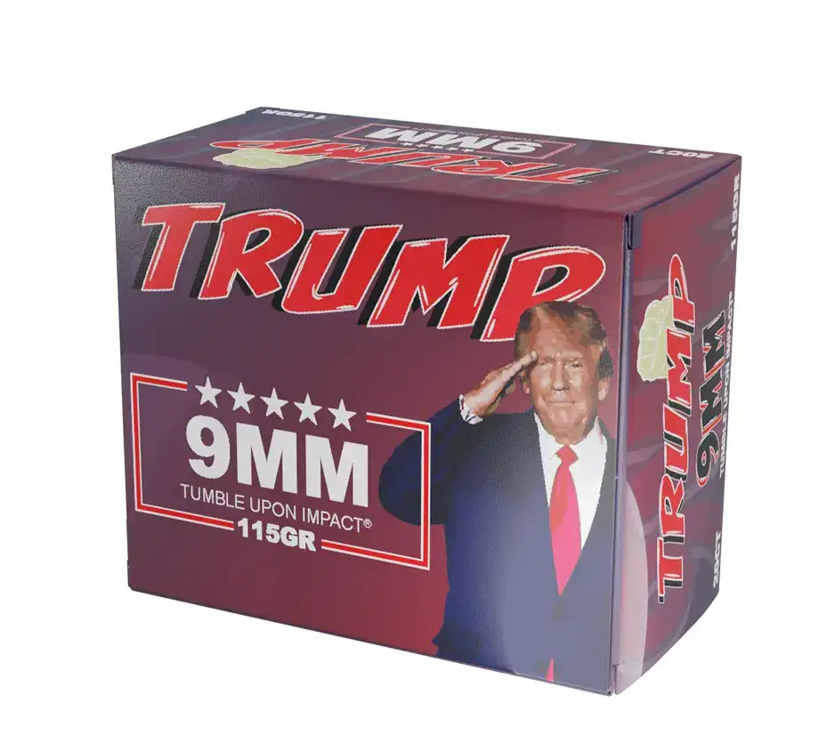 FORT SCOTT MUNITIONS LEAD FREE PISTOL AMO 9MM 115GR TUI BRASS 20-RD TRUMP BOX( 25 BOXES PER CASE ) - Fort Scott Munitions