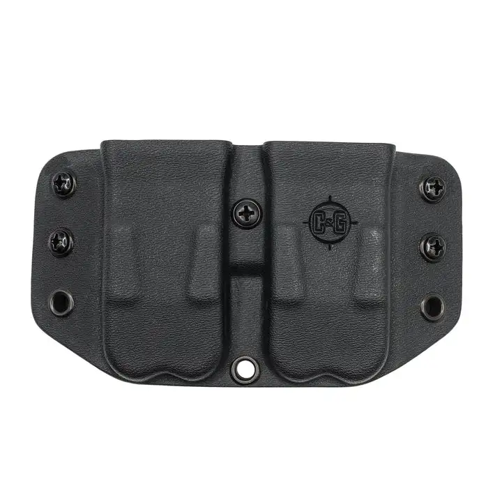 C&G P365/43X/HELLCAT | OWB DOUBLE FLAT MAGAZINE KYDEX HOLDER | AMBI - C&g Holsters
