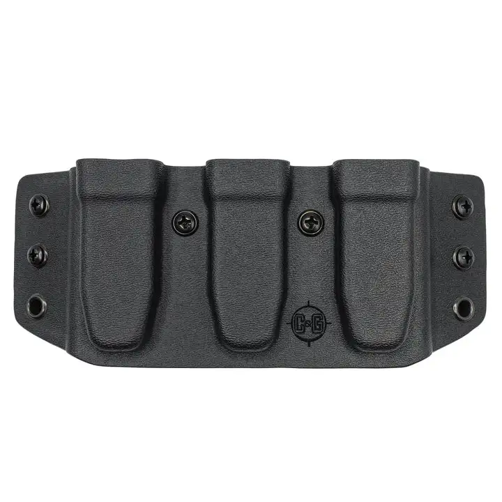 C&G P365/43X/HELLCAT | OWB TRIPLE SLIM MAGAZINE KYDEX HOLDER | AMBI - C&g Holsters