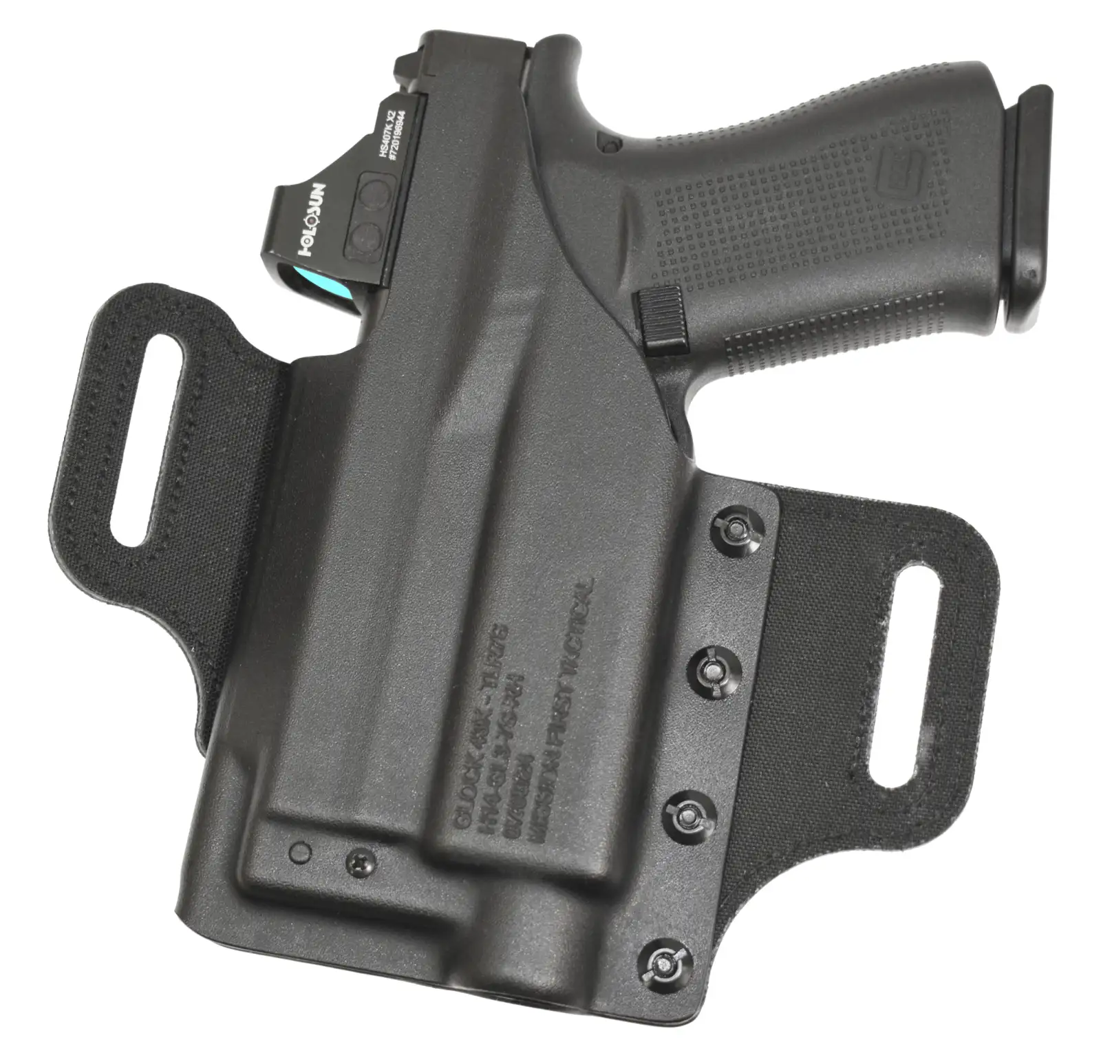 MISSION FIRST GLOCK 43X TLR7 SUB - GUARDIAN OWB CONCEALMENT - LIGHT HOLSTER - RIGHT HAND - Mission First Tactical