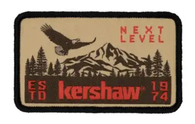 Kershaw Next Level 1974 Woven Patch - Kershaw Knives