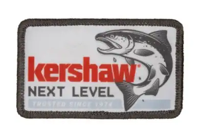 Kershaw Next Level Fishing Woven Patch - Kershaw Knives