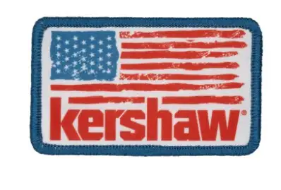 Kershaw USA Flag Woven Patch - Kershaw Knives