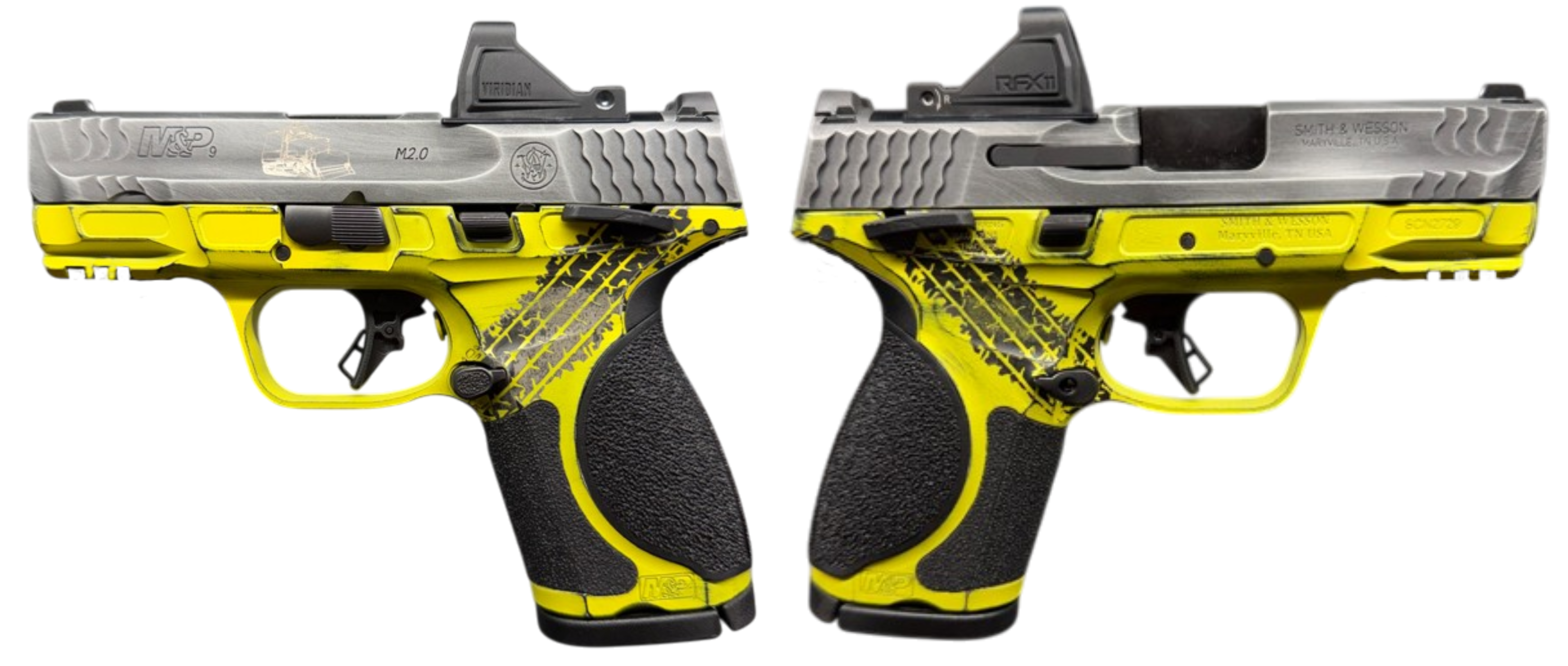 SMITH & WESSON M&P 9 METAL M2.0 KILLDOZER PISTOL T.S VIRIDIAN