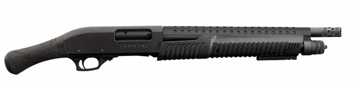 CHIAPPA HONCHO TACTICAL SGP 12GA 14 IN BBL 3 IN BLUE/SYN W HEAT SHIELD AND BREACHER TUBE 5+1 - Chiappa Firearms
