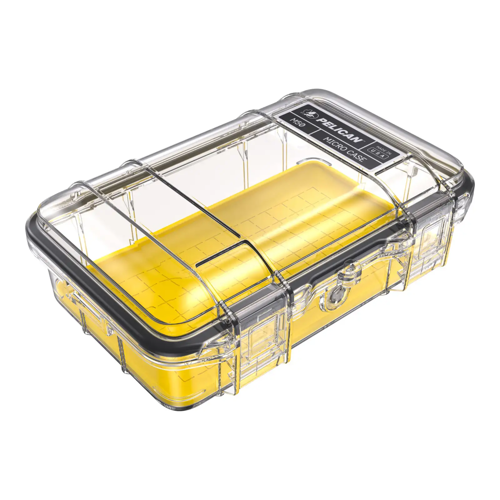 PELICAN M50 CASE YELLOW/CLEAR - Pelican