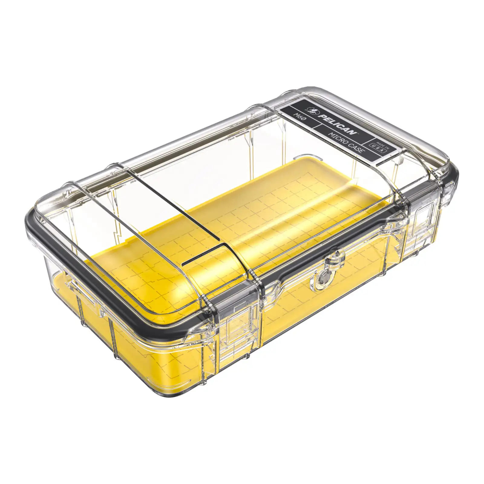 PELICAN M60 CASE YELLOW/CLEAR - Pelican