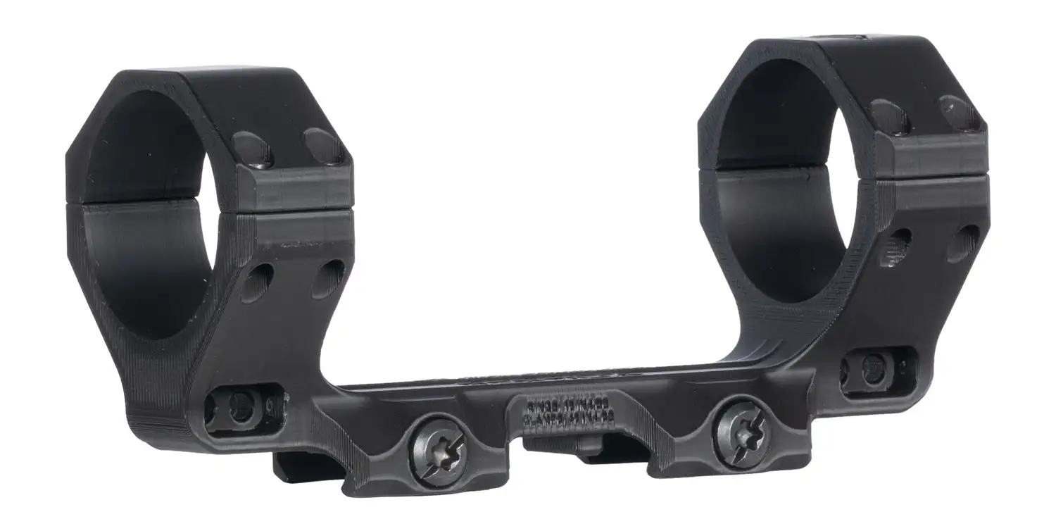Reptilia AGS 30mm (1.3") Height 0 MOA Black Scope Mount 100-443 - Reptilia