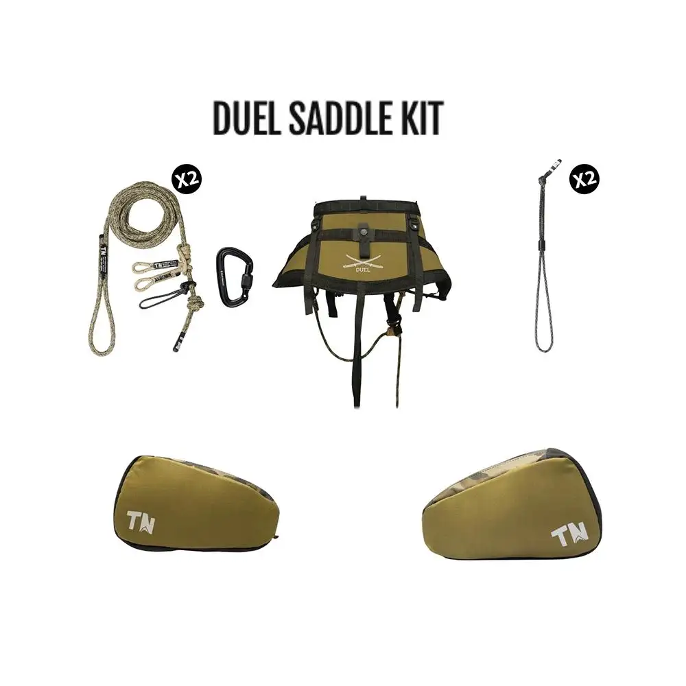 Timber Ninja Duel Saddle Starter Kit XL - Red Team Armory