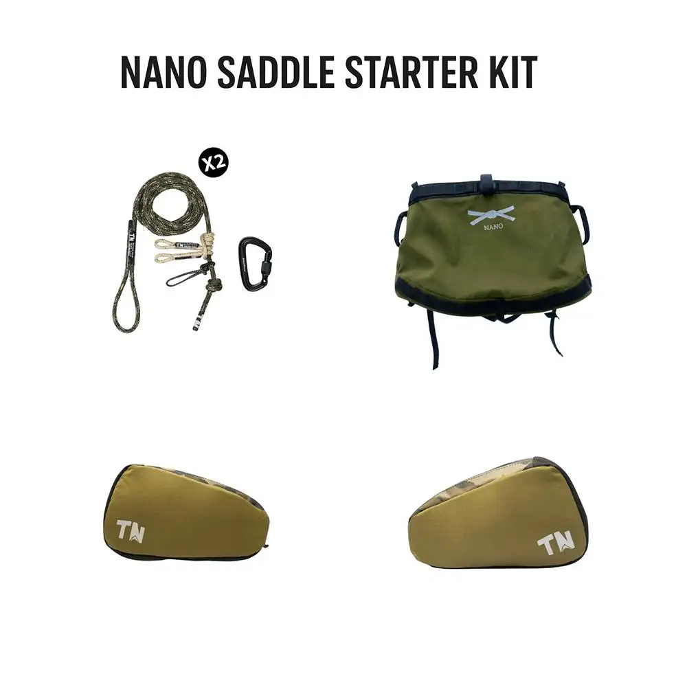 Timber Ninja Nano Saddle Starter Kit XL - Red Team Armory
